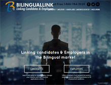 Tablet Screenshot of bilinguallink.com